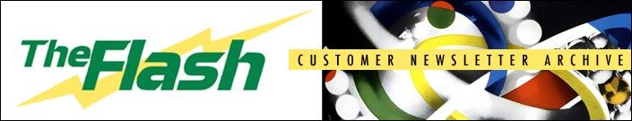 The Flash Newsletter Archive Banner
