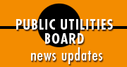 Public Utilities Board News Updates